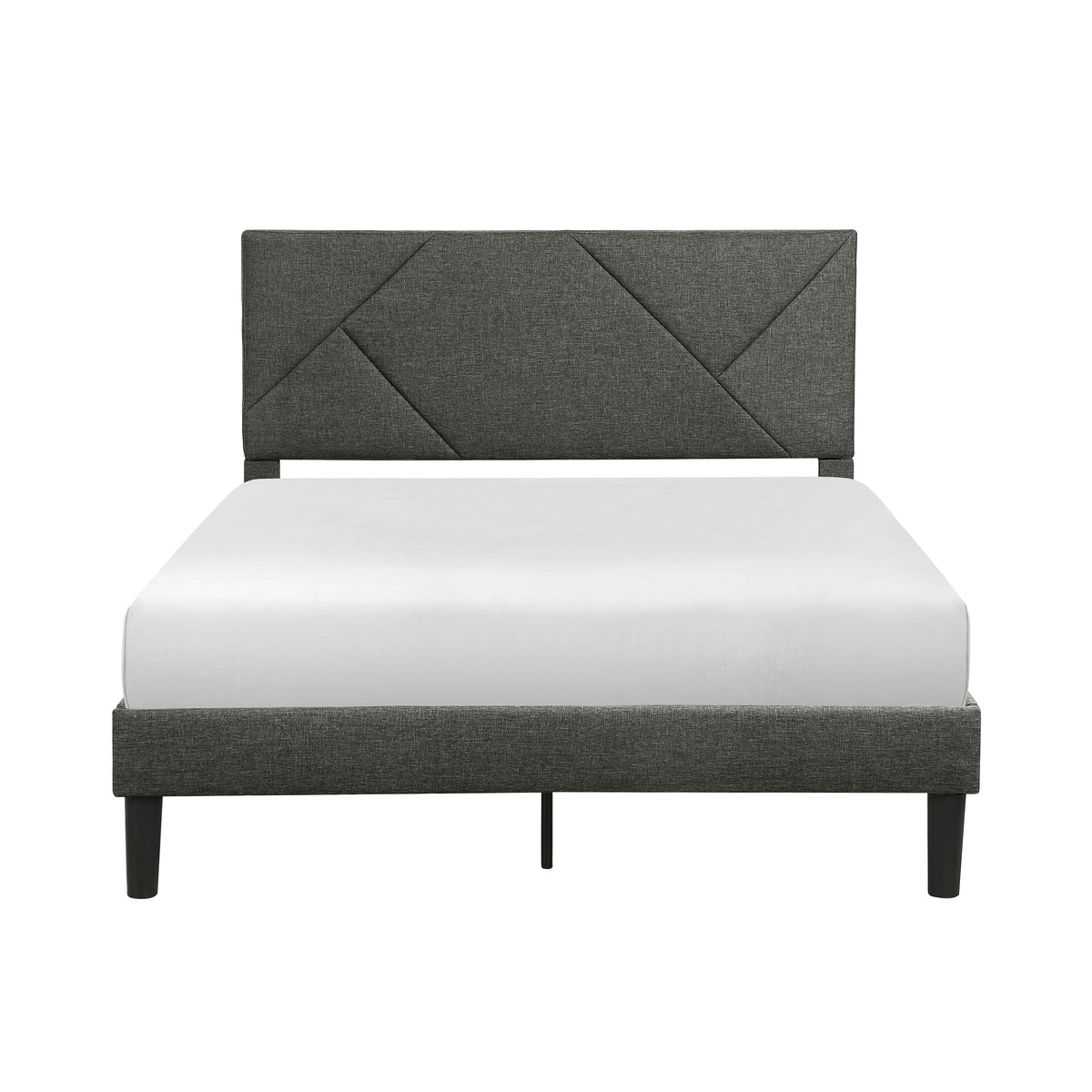 Homelegance Raina Queen Platform Bed In Gray