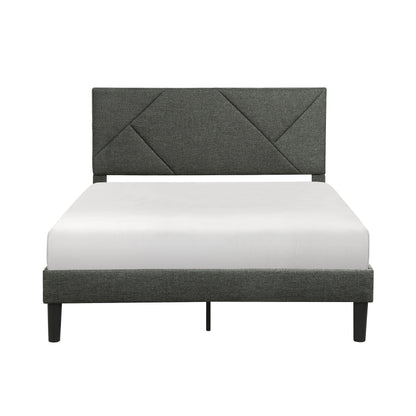 Homelegance Raina Queen Platform Bed In Gray