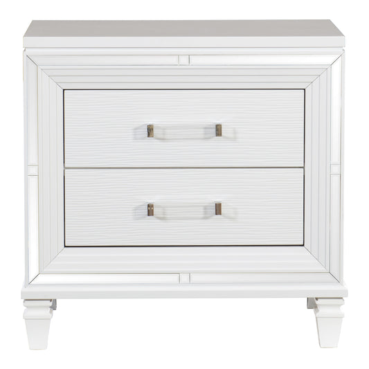 Homelegance Dresser White Modern & Contemporary Glamorous Mirrored 1616W-4