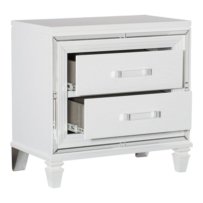 Homelegance Dresser White Modern & Contemporary Glamorous Mirrored 1616W-4