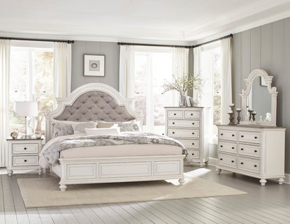Homelegance Baylesford Queen Bed In White