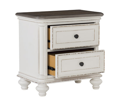 Homelegance Dresser Antique White Brown-Gray French Country Style 1624W-4