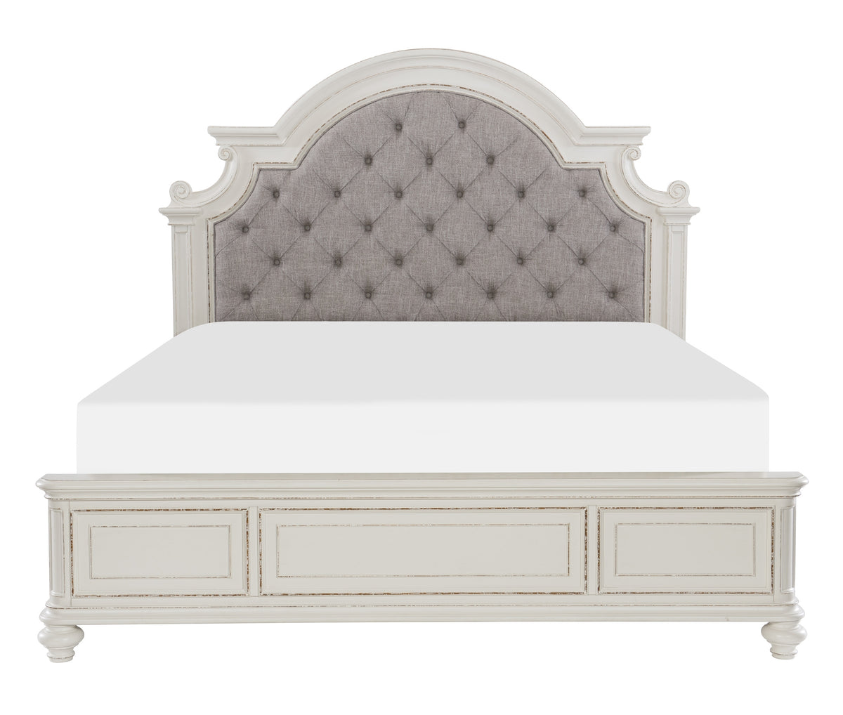 Homelegance Baylesford Queen Bed In White
