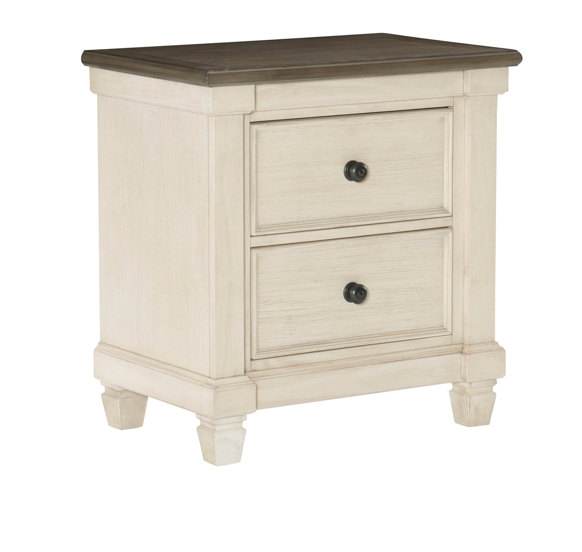 Homelegance Dresser Antique White Rosy Brown Transitional Rustic Style 1626-4