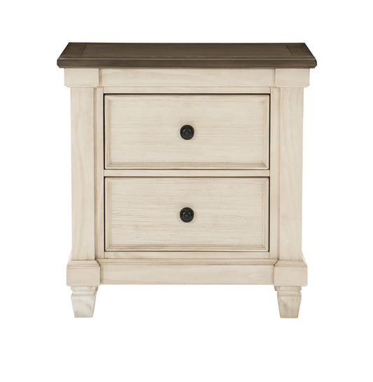 Homelegance Dresser Antique White Rosy Brown Transitional Rustic Style 1626-4
