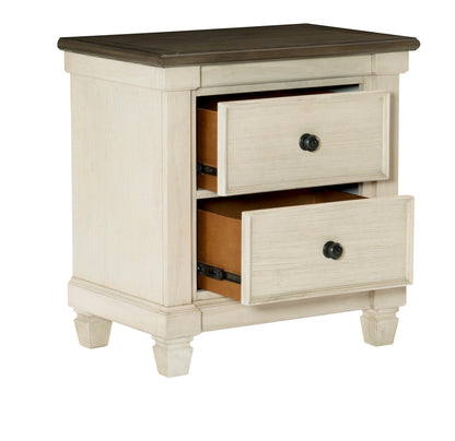 Homelegance Dresser Antique White Rosy Brown Transitional Rustic Style 1626-4