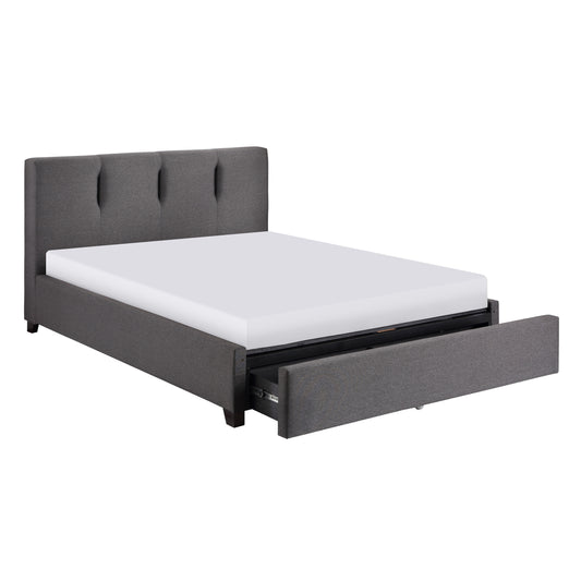 Homelegance Aitana Queen Storage Platform Bed In Gray