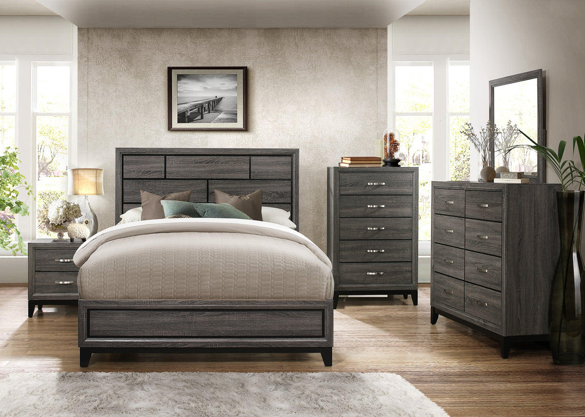 Homelegance Dresser Natural Wood Grain Modern & Contemporary Design 1645-4
