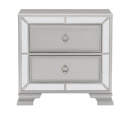 Homelegance Dresser Silver Glam Mirrored Framing Modern-Traditional 1646-4