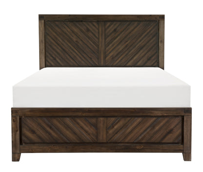 Homelegance Parnell Queen Bed In Brown
