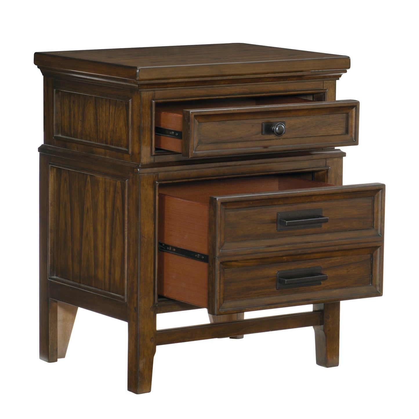 Homelegance Dresser Brown Cherry Mission Style Subtle Lodge Look 1649-4