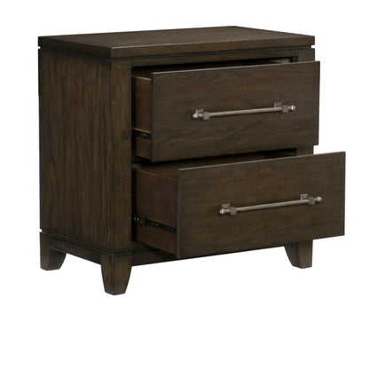 Homelegance Dresser Dark Brown Ash Veneer Transitional Style Griggs 1669-4