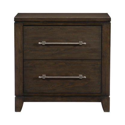 Homelegance Dresser Dark Brown Ash Veneer Transitional Style Griggs 1669-4