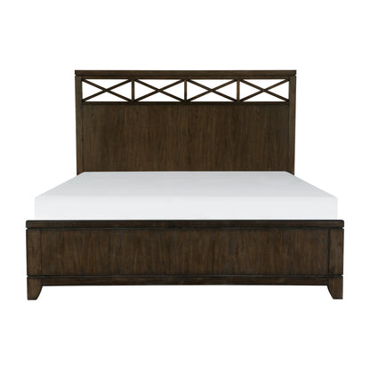 Homelegance Griggs Queen Bed In Brown