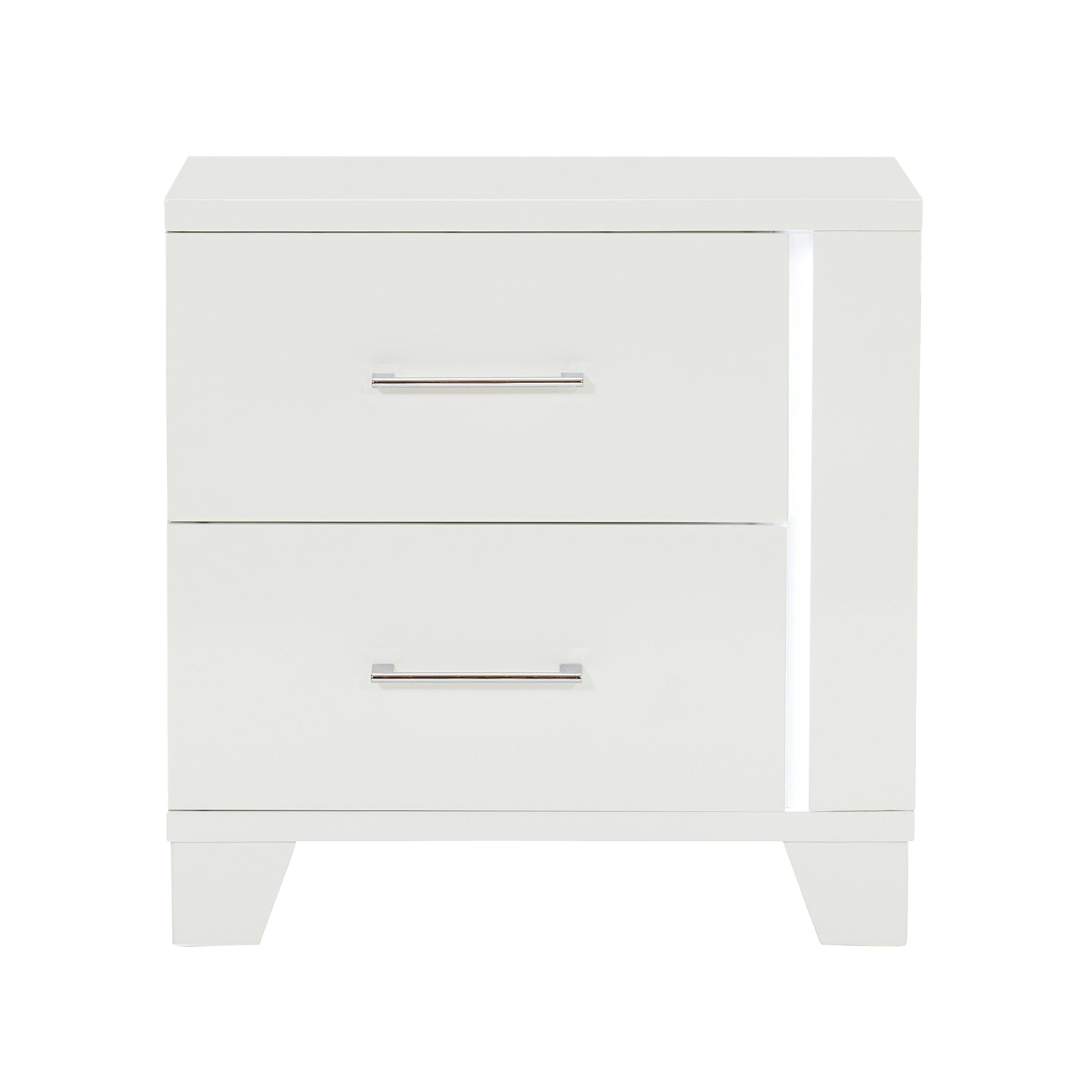 Homelegance Dresser White Modern & Contemporary LED Enhanced Kerren 1678W-4