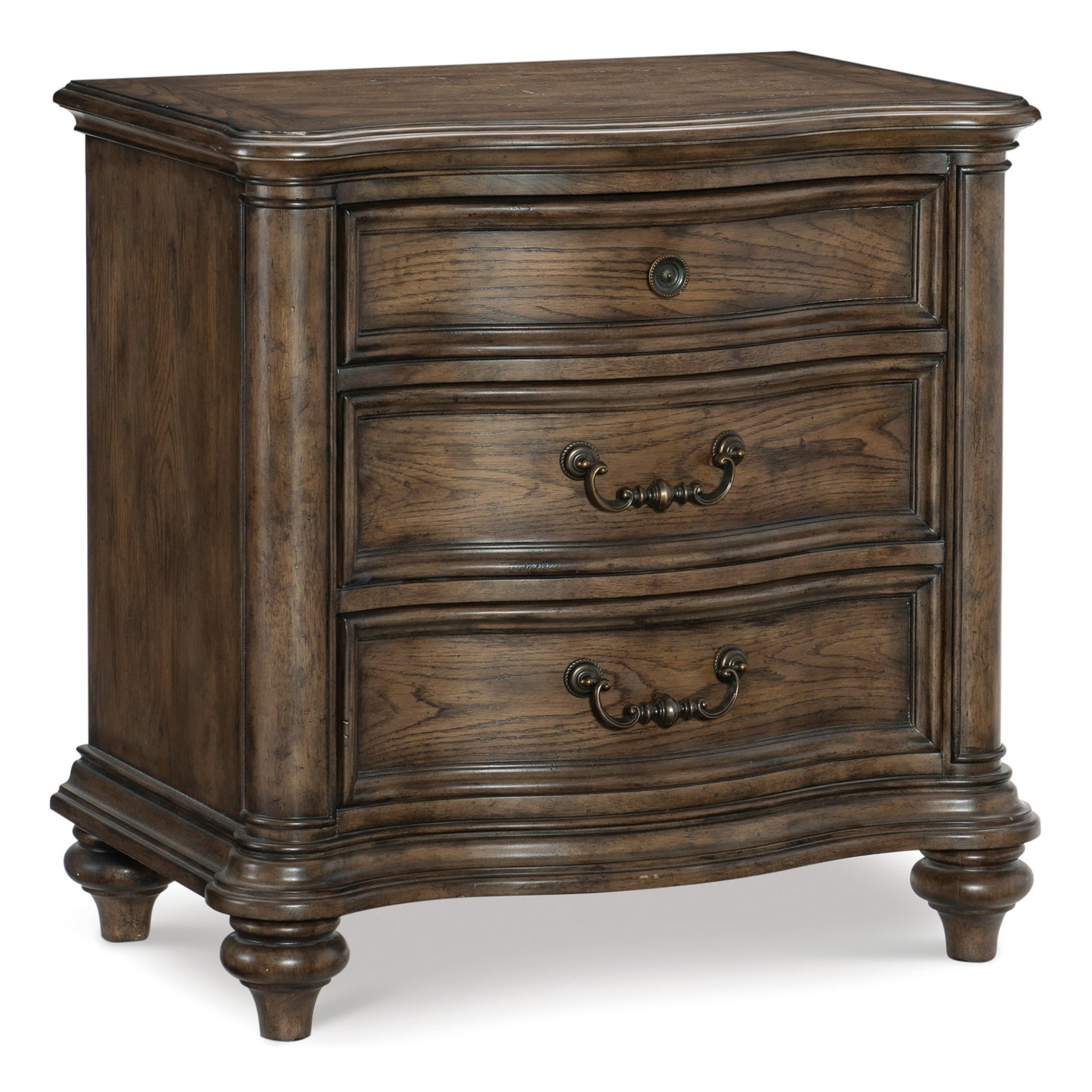 Homelegance Dresser Brown Oak Finish Traditional Style Ample Storage 1682-4