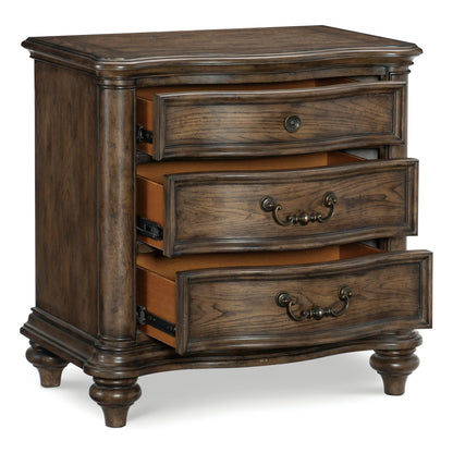 Homelegance Dresser Brown Oak Finish Traditional Style Ample Storage 1682-4
