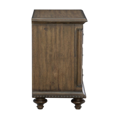 Homelegance Dresser Weathered Pecan Traditional Style with Elegant Accents 1693-4