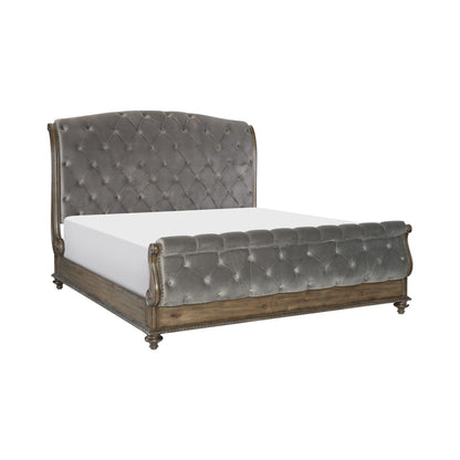 Homelegance Rachelle Queen Bed In Brown