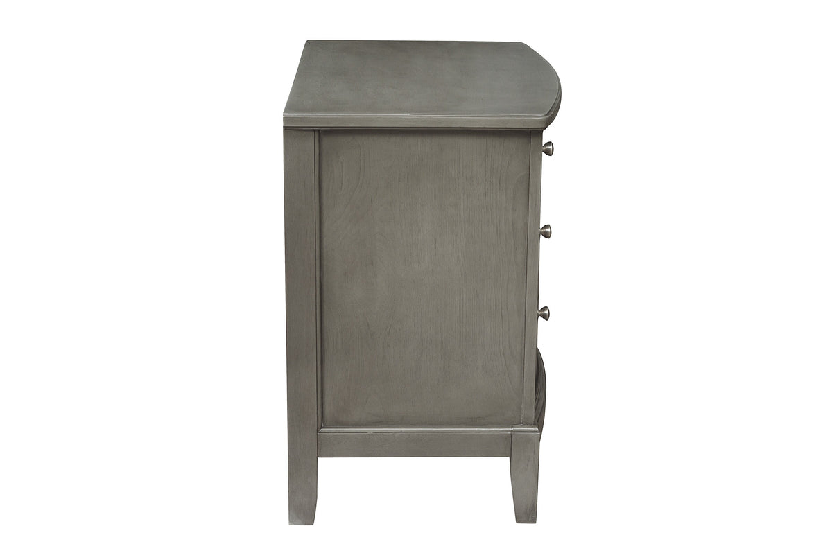 Homelegance Dresser Gray Birch Veneer Nickel Hardware Transitional 1730GY-4