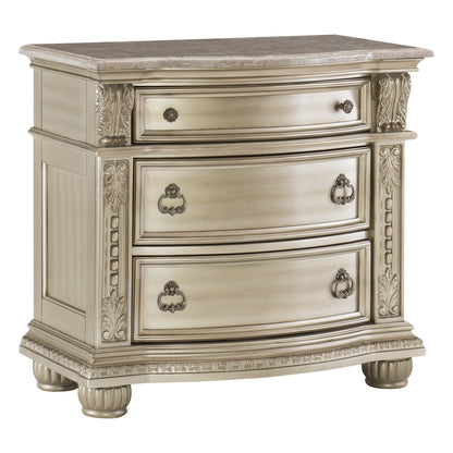 Homelegance Dresser Silver Traditional Old World European Design 1757SV-4