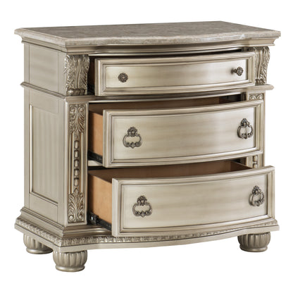 Homelegance Dresser Silver Traditional Old World European Design 1757SV-4