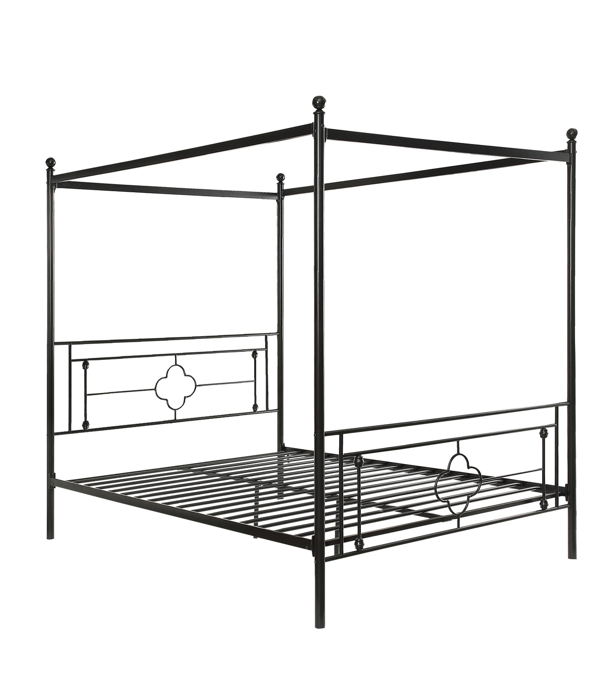 Homelegance Hosta Queen Platform Bed In Black