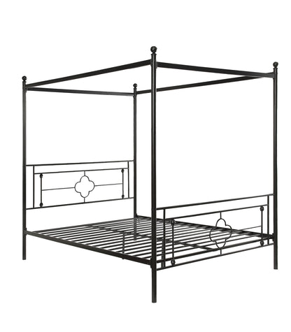 Homelegance Hosta Queen Platform Bed In Black