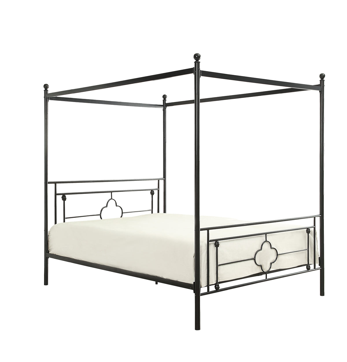 Homelegance Hosta Queen Platform Bed In Black