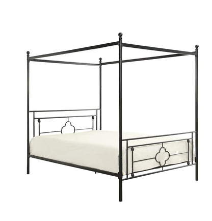 Homelegance Hosta Queen Platform Bed In Black