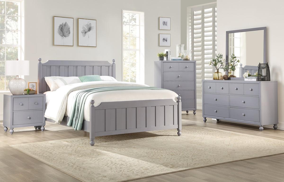 Homelegance Wellsummer Queen Bed In Gray