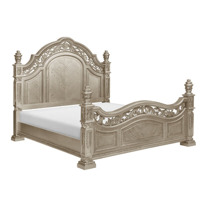Homelegance Catalonia Queen Bed In Brown