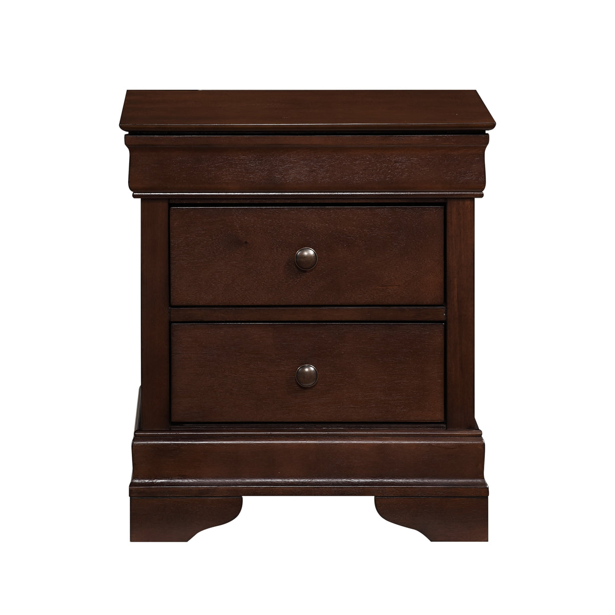 Homelegance Dresser Dark Cherry Traditional Louis Philippe Style 1856-4