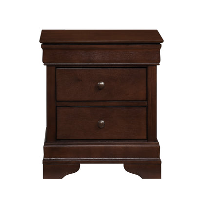 Homelegance Dresser Dark Cherry Traditional Louis Philippe Style 1856-4
