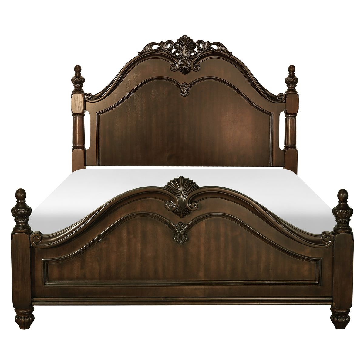 Homelegance Mont Belvieu Queen Bed In Brown