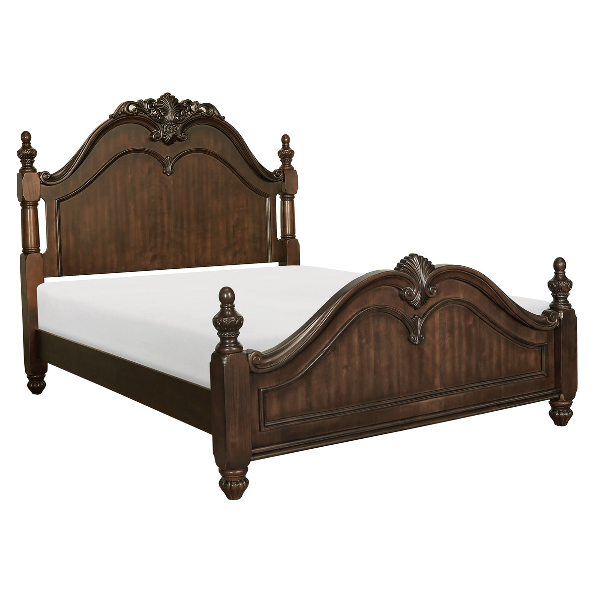 Homelegance Mont Belvieu Queen Bed In Brown