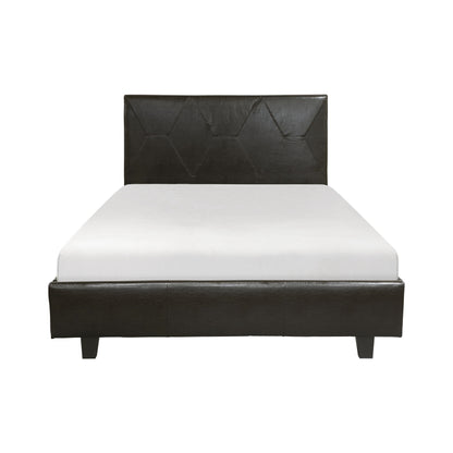 Homelegance Deleon Queen Platform Bed In Brown