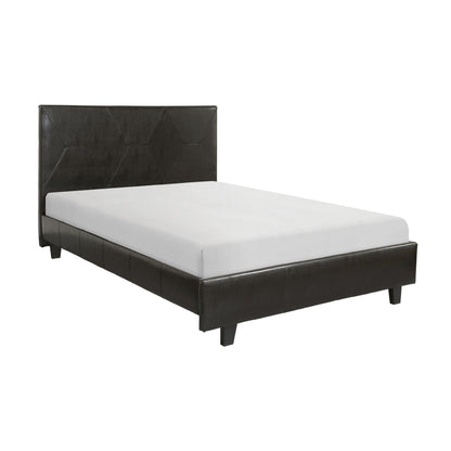Homelegance Deleon Queen Platform Bed In Brown