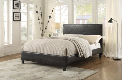 Homelegance Deleon Queen Platform Bed In Brown