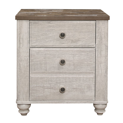 Homelegance Dresser Antique White and Brown Rustic Style Nashville Design 1903-4