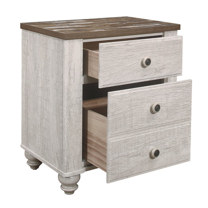 Homelegance Dresser Antique White and Brown Rustic Style Nashville Design 1903-4