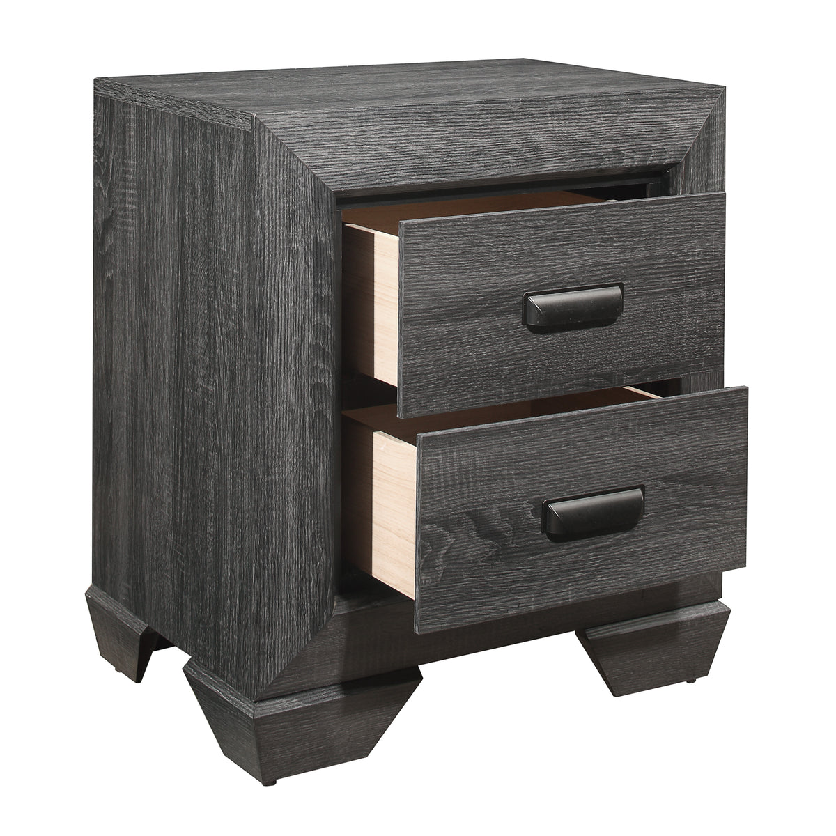 Homelegance Dresser Gray Rustic Contemporary Design with Cup Hardware 1904GY-4