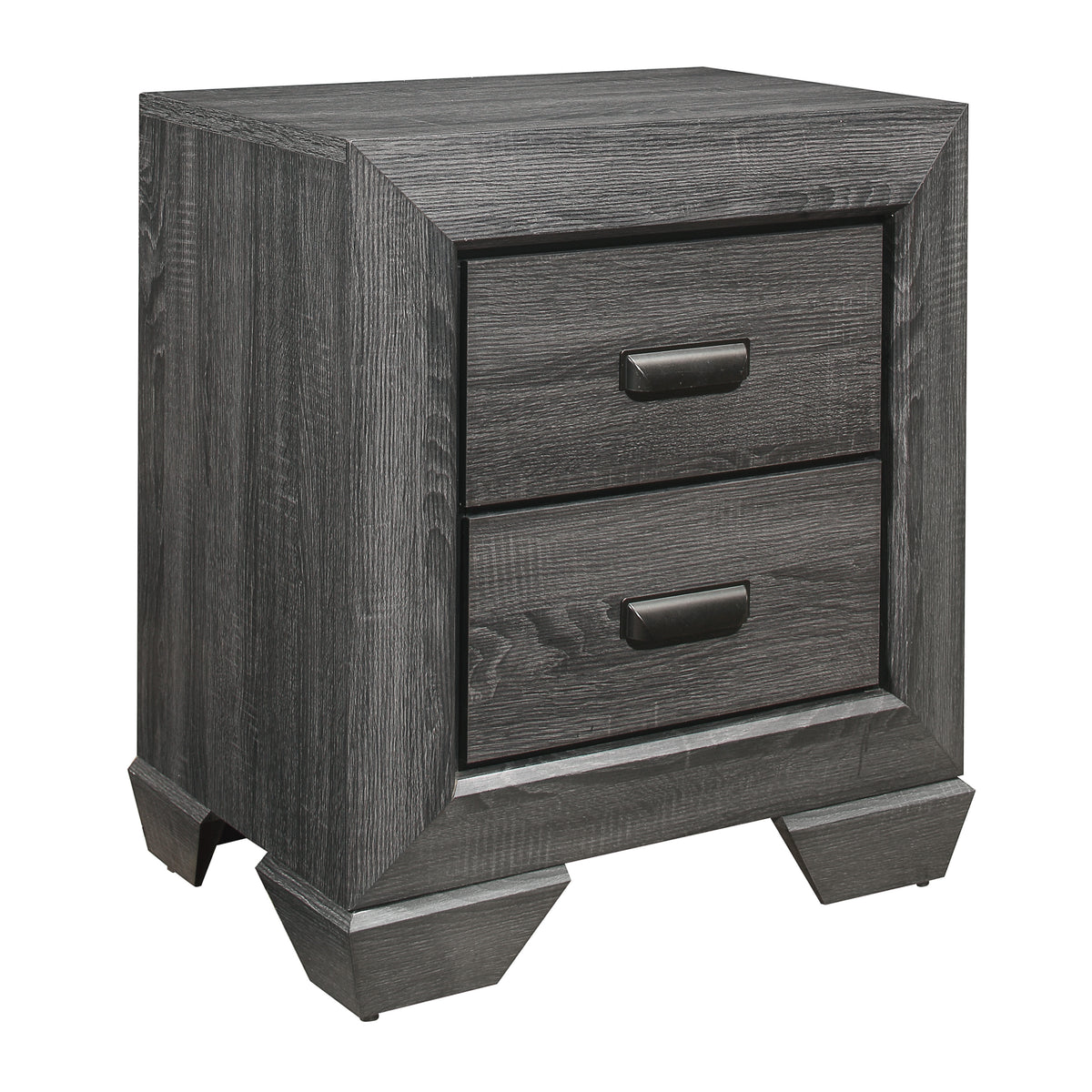 Homelegance Dresser Gray Rustic Contemporary Design with Cup Hardware 1904GY-4