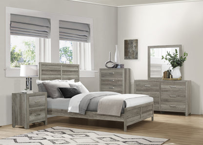 Homelegance Mandan Queen Bed In Gray