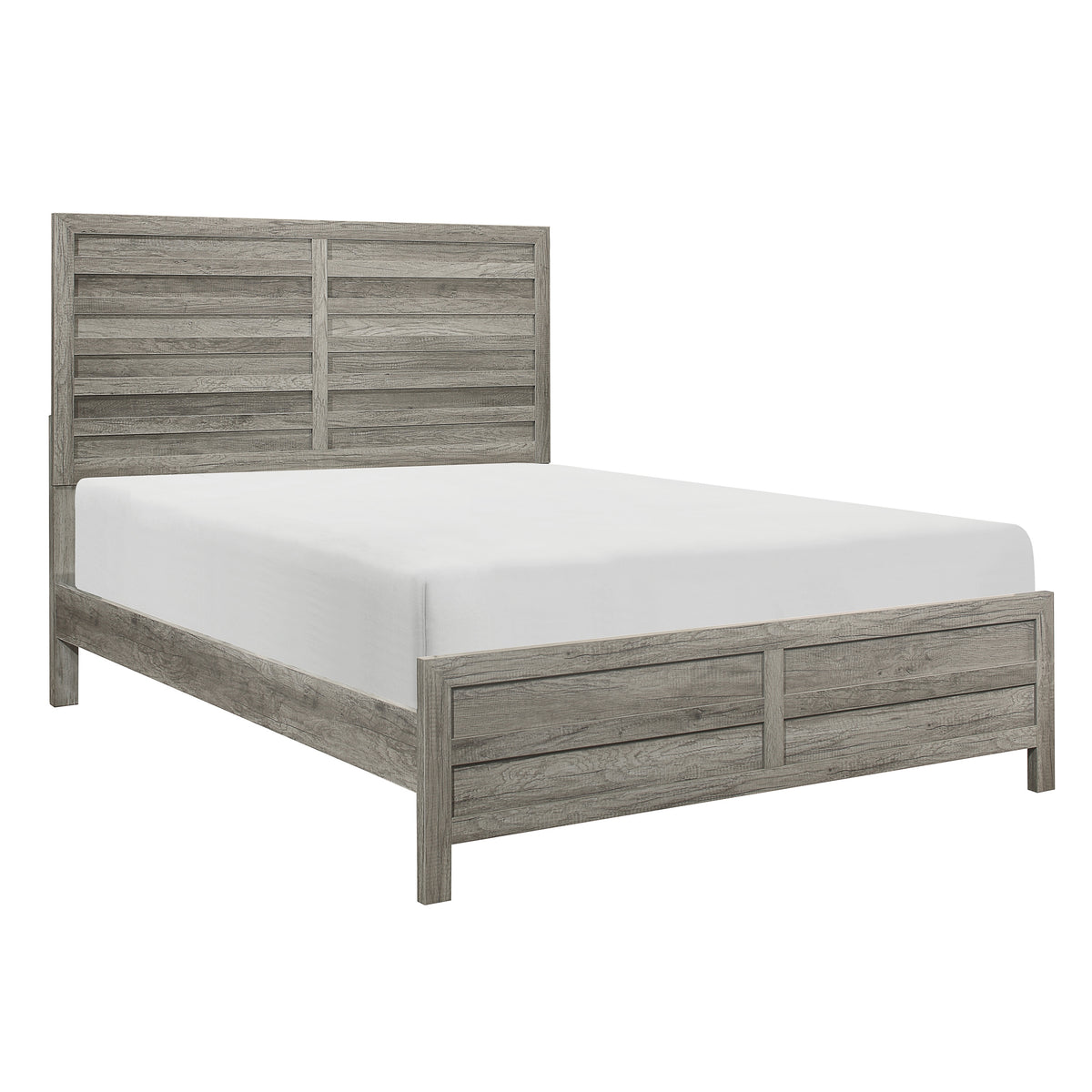 Homelegance Mandan Queen Bed In Gray