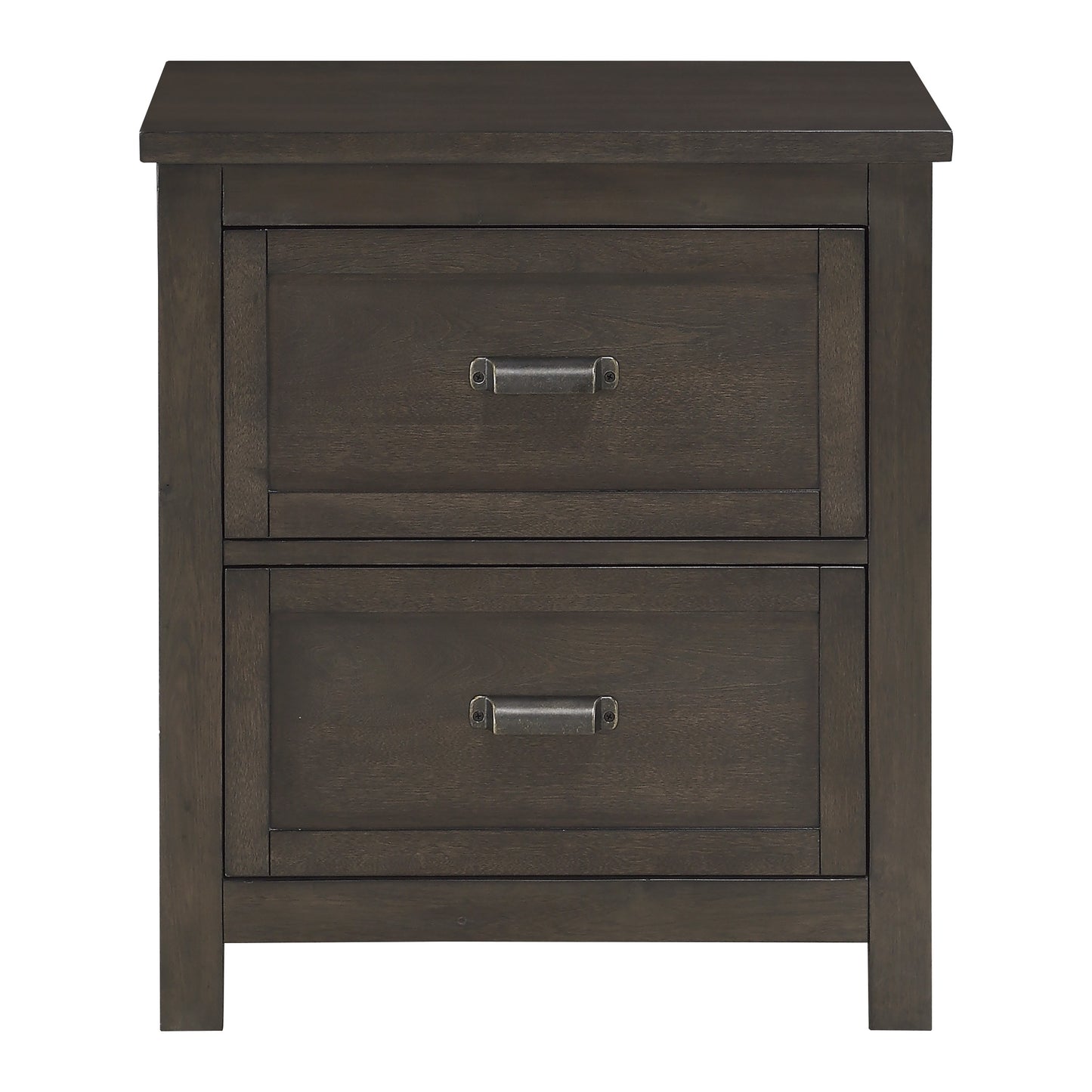 Homelegance Dresser Dark Cherry Transitional Dark Bronze Accents Hebron 1923-4