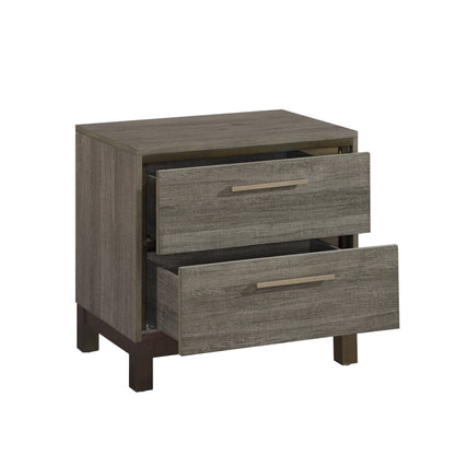 Homelegance Dresser Gray Faux Wood Veneer Modern Contemporary Style 1936-4