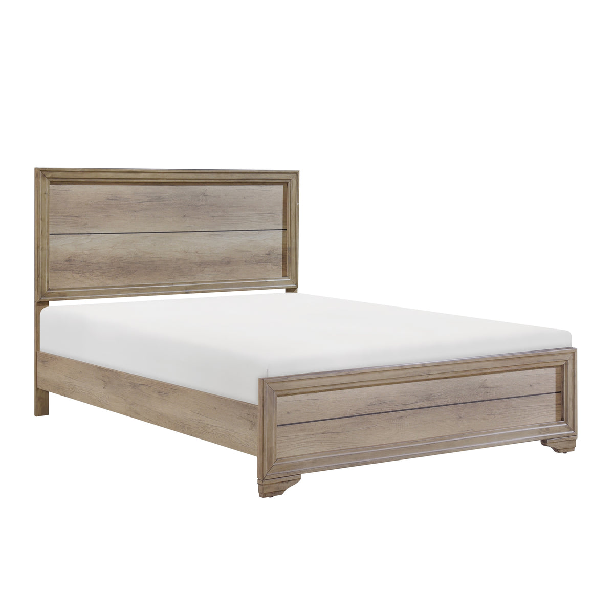Homelegance Lonan Queen Bed In Brown