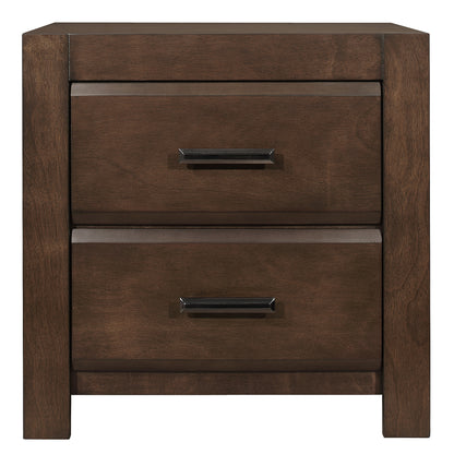 Homelegance Dresser Espresso Okume Veneer Gunmetal Hardware Modern 1961-4