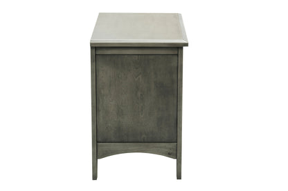 Homelegance Dresser Cool Gray Rustic Style Birch Veneer Nickel Knob Hardware 2046-4